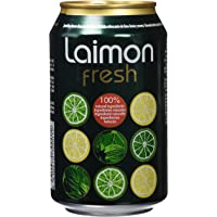 Los mejores  - Laimon Fresh - Refresco con lima- limón y menta - 33 cl - [pack de 12]
